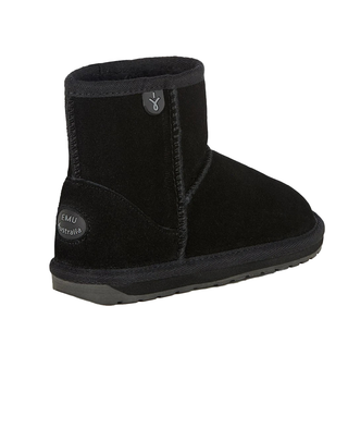 STIVALETTO BAMBINO WALLABY MINI TEENS - NERO T10103 BLACK EMU 