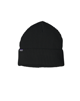 ZUCCOTTO " FISHERMAN'S ROLLED BEANIE " - BLACK 29105 BLK PATAGONIA 