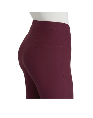 PANTALONE DONNA MODELLO FLARE - BORDEAUX DL20PC B95 RAGNO 