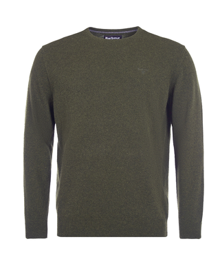 PULLOVER UOMO "ESSENTIAL" - VERDE ALGA MKN0345 GN71 BARBOUR 