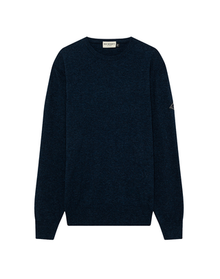 MAGLIONE GIROCOLLO UOMO IN LANA E CASHMERE - DENIM CREW BASIC C0999 ROY ROGERS 