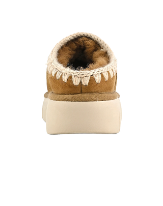 SABOT " BOUNCE CLOG " METAL LOGO - COGNAC SUEDE MU.FW531001A COG MOU 