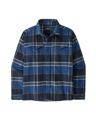 CAMICIA UOMO IN FLANELLA - QUADRI BLU 42401 CYSN PATAGONIA 