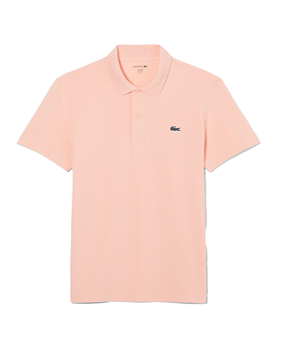 POLO UOMO IN MISTO COTONE REGULAR FIT - ROSA SALMONE DH5522 UI2 LACOSTE 