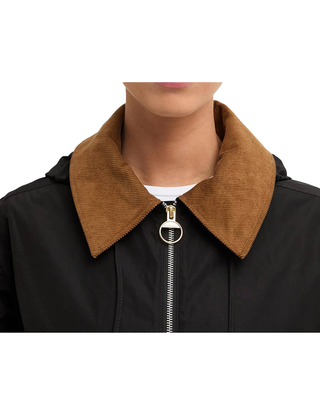 GIACCA DONNA ANTIPIOGGIA  "WEAVER " - NERO LSP0307 BK11 BARBOUR 