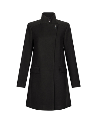 CAPPOTTO DONNA IN PANNO - NERO MF5119J4873 22222 LIU JO 