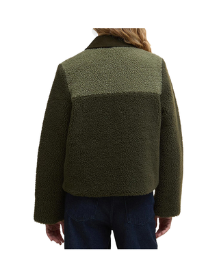 GIUBBINO DONNA MALENA FLEECE - VERDE LFL0080 OL51 BARBOUR 