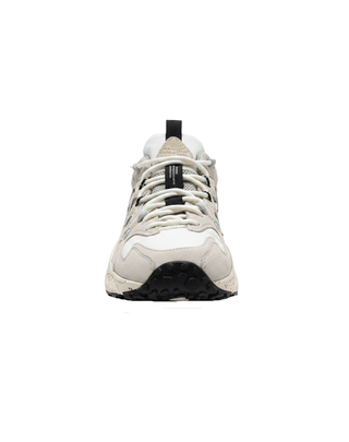 SNEAKERS "YAMABUSHI MAN"  IN SUEDE E TESSUTO - WHITE BLACK 001-2019511-05 0E07 FLOWER MOUNTAIN 