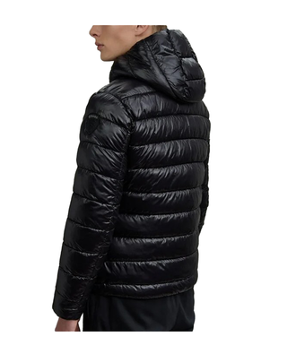PIUMINO UOMO "ADAMS" IMBOTTITO OVATTA - NERO INTERNO BEIGE 25WBLUC02079 999EI BLAUER 