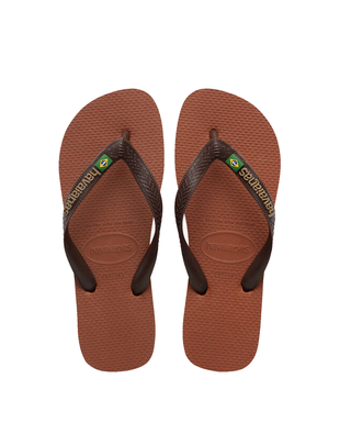 INFRADITO BRASIL LOGO - RUST COFFEE 4110850 2815 HAVAIANAS 