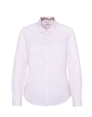 CAMICIA DONNA DERWENT CON FINITURE TARTAN - PINK LSH1409 PI37 BARBOUR 