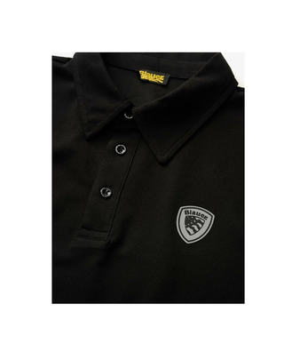 POLO UOMO " KEMP " - NERO BLUT02064 999 BLAUER 