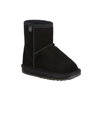 STIVALETTO BAMBINO "WALLABY MINI"  - NERO K10103 BLACK EMU 