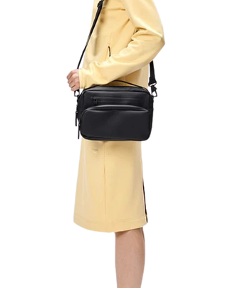 BORSA UNISEX " CARGO BOX BAG " - BLACK
