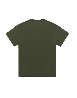 T-SHIRT UOMO " DUBLIN " LOOSE FIT - VERDE OLIVA T63500JE0201 E00312 REFRIGIWEAR 