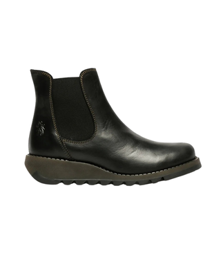 STIVALETTO DONNA "CHELSEA" IN PELLE - NERO P143195000 RB FLY LONDON 