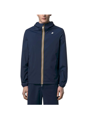 GIUBBINO UOMO" JACK STRETCH NYLON JERSEY " - BLUE INSIGNA K3123UW B67 K-WAY 