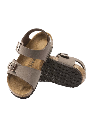 SANDALO BAMBINO NEW YORK - MOCHA 087783-G MOCHA BIRKENSTOCK 