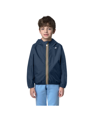 GIUBBINO JAKE PLUS.2 REVERSIBLE 3-8 ANNI BLUE INSIGNIA-RED POPPY K61314W C0N K-WAY 
