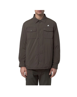 GIACCA UOMO UMBERT PLAIN WARM - VERDE OLIVA K2136JW XRG K-WAY 