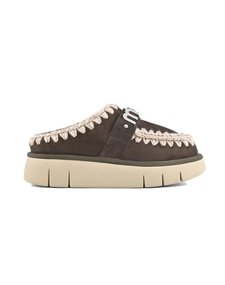 SABOT DONNA "BOUNCE CLOG METAL LOGO" - MOCHA MU.FW531001A MOCHA MOU 