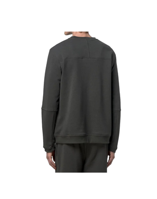 FELPA UNISEX NAEL POLY COTTON - GREEN BLACKISH K1126FW WMR K-WAY 