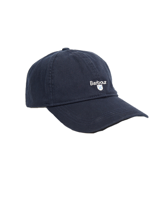 CAPPELLO CON VISIERA IN COTONE " CASCADE " - CLASSIC NAVY MHA0274 NY91 BARBOUR 