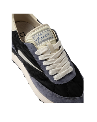 SNEAKERS UOMO "ATHLETA NYLON" - BLACK-CREAM
