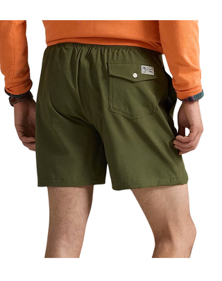 BOXER MARE UOMO " TRAVELER CM 14.6 " - VERDE OLIVA