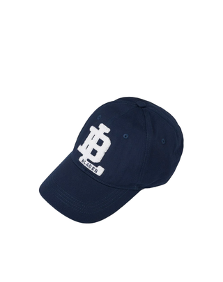 CAPPELLINO CON VISIERA " MAXFIELD " - BLU BLUA04470 888 BLAUER 