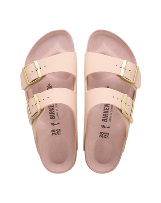 ARIZONA IN BIRKO-FLOR NEW BEIGE/PINK 1031525-S NEW BEIGE/PINK CLAY BIRKENSTOCK 