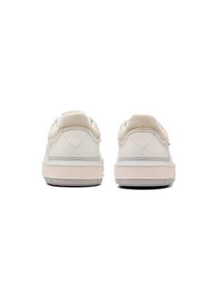 SNEAKERS UOMO IN PELLE BIANCA  " COURTLITE 2 RUN " 26181 325 CLARKS 