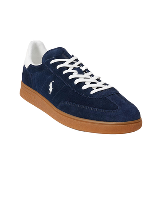 SNEAKERS UOMO IN CAMOSCIO " BEDFORD " - NAVY 809978008 001 RALPH LAUREN 