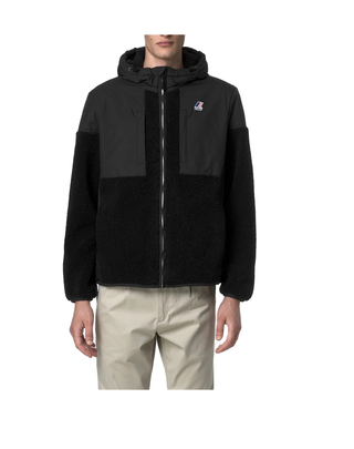 PILE UNISEX "SAMSON 4.0 ORSETTO2 - NERO K5122SW USY K-WAY 