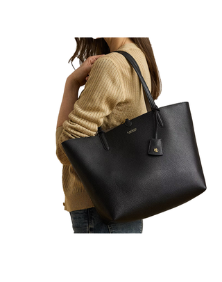 BORSA SHOPPER TOTE REVERSIBILE - NERO TALPA 431795329 001 RALPH LAUREN 