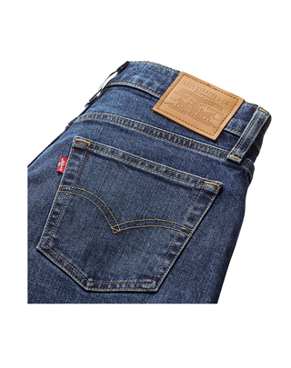 JEANS DONNA "728" PALAZZO VITA ALTA IN DENIM BLU SCURO 0039B-0004 U LEVI'S 