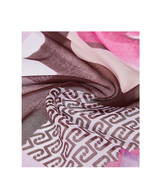 FOULARD 120X120 COLORBLOCK - CILIEGIA 2A6042T2745 91620 LIU JO 