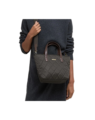 BORSA DONNA QUILTED MINI TOTE - VERDE LBA0431 OL75 BARBOUR 