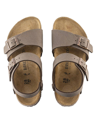 SANDALO BAMBINO NEW YORK - MOCHA 087783-G MOCHA BIRKENSTOCK 