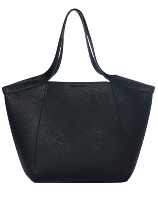 BORSA " CESTA MAXI " IN ECO PELLE - NERO B360EU MA001 MANILA GRACE 