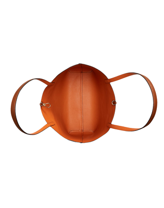 BORSA SHOPPER  TOTE REVERSIBILE - MARRONE ARANCIO 431795329 002 RALPH LAUREN 