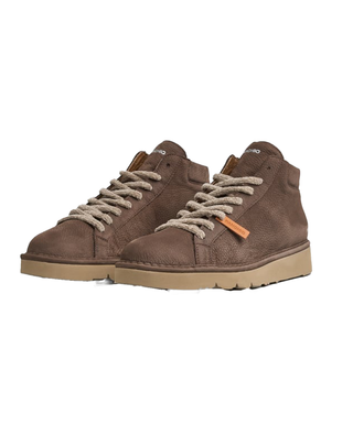 POLACCHINO UOMO P007 IN NABUK - CAFFE' P007M002 D007 PANCHIC 