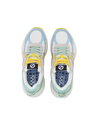 SNEAKERS DONNA CARTER 2.0 RUNNER - MULTICOLOR 01SNCRKI04VE DOVE/SKY/MINT NO NAME 