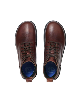 STIVALETTO UOMO WATERPROOF " HIGHWOOD LACE MID M " - CHOCOLATE 1030961 CHOCOLATE BIRKENSTOCK 