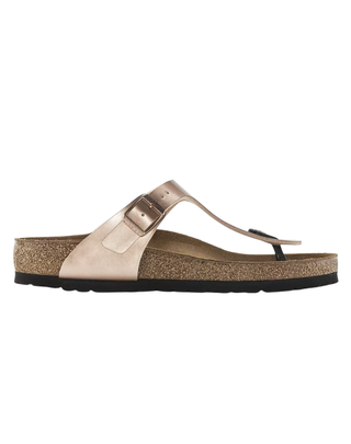 SANDALO " GIZEH " IN BIRKO-FLOR - ORO ROSA 1023943-N COPPER BIRKENSTOCK 
