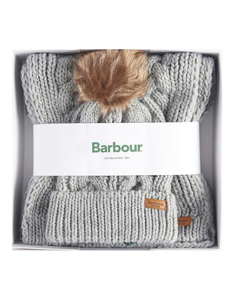 SET REGALO DONNA CAPPELLO E SCIARPA PENSHAW - GRIGIO LGS0025 GY11 BARBOUR 