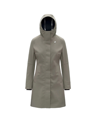 GIACCA DONNA INVERNALE STEPHY BONDED - GREEN OAK K21489W B3B K-WAY 