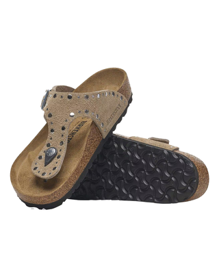 SANDALO INFRADITO GIZEH RIVET - TAUPE 1029388-N TAUPE BIRKENSTOCK 
