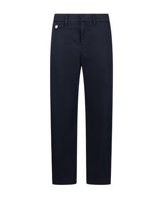 PANTALONI DONNA CHINO CROPPED - BLU