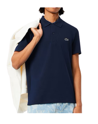 POLO SPORT IN MISTO COTONE - BLU DH5522 166 LACOSTE 